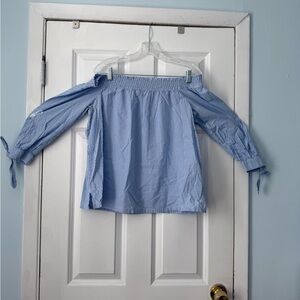 Cute Blue and White Top